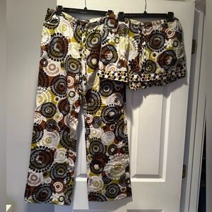 Vera Bradley Floral Patterned Pajama Bottoms (Shorts and Pants)